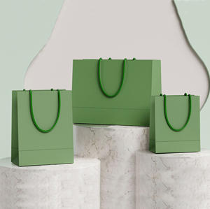 Bolsa de Regalo Ecológica con Asas de Cinta Reciclada, Bolsas de Papel para Empaque de Ropa para Mujer, Bolsa de Compras con Logotipo Impreso para Boutique - Product Image 4