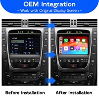 Modules d'interface de décodeur sans fil Apple CarPlay et Android Auto pour Lexus GS430 GS460, 2005 - 2012