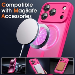 เคสโทรศัพท์มือถือแบบแข็งเคลือบด้าน สำหรับ iPhone 12 pro max 13 14 15 16plus 17Air  รองรับการชาร์จแบบแม่เหล็ก - Product Image 3
