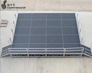 Etapa de montaje móvil de fiesta de boda ajustable de aluminio de alta calidad - Product Image 2