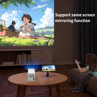 Proyektor Mini portabel bioskop rumah pintar, proyektor LED ponsel Android 11 4K Full Hd dengan fitur WIFI 6 BT5.2, proyektor Video ponsel luar ruangan