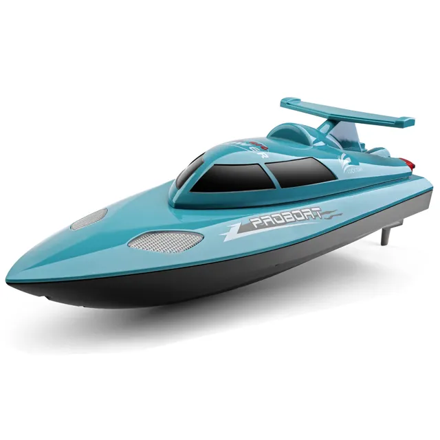 Bateau de course à grande vitesse télécommandé bateau jouet pour enfants bateau de navigation modèle jouets enfants