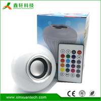 Lampu LED Warna-warni E27 dengan Speaker dari Pabrik Shenzhen