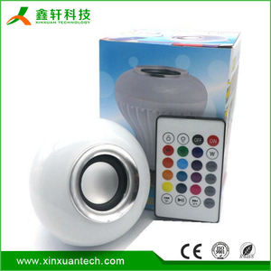 หลอดไฟ LED สีสันสดใสพร้อมลำโพง รุ่น E27 จากโรงงานเซินเจิ้น - Product Image 4
