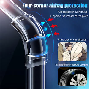 Coque transparente souple antichoc <span class=keywords><strong>pour</strong></span> <span class=keywords><strong>Samsung</strong></span>, compatible modèles S9, S8, S10 Plus, Note 8, 9, A7, A8, A10, A20, A30, <span class=keywords><strong>J5</strong></span>, J6, J7, luxueuse, vente en gros - Product Image 2