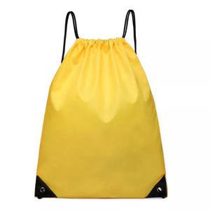 Vente en gros de <span class=keywords><strong>sac</strong></span> <span class=keywords><strong>à</strong></span> <span class=keywords><strong>dos</strong></span> d'étudiant en polyester 210D ultraléger avec cordon de serrage fermeture Oxford pour événement de course longue distance - Product Image 1