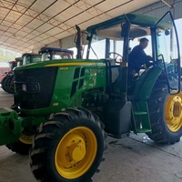 Tractores usados J Deere 120hp 4x4wd, equipo agrícola, maquinaria agrícola pequeña, minicompacta, jardín, agricultura
