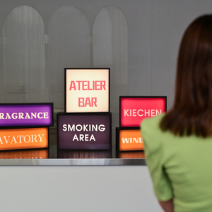 Boîte à lumière à cadre en aluminium avec panneaux remplaçables pour le mur de fond de magasin publicité boîte à lumière acrylique éclairage signalisation - Product Image 5