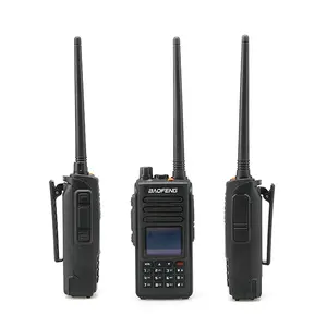 2019 Baofeng DMR Tier 2 DM-1702 GPS опционально иди и болтай Walkie Talkie VHF Любительская рация двойного диапазона 136-174 & 400-470 МГц с двумя часовыми поясами слот цифровое радио