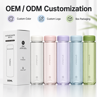 Fabricant de bouteilles d'eau Tritan personnalisées avec logo OEM, 500 ml, sans BPA, qualité alimentaire, portables, anti-fuite