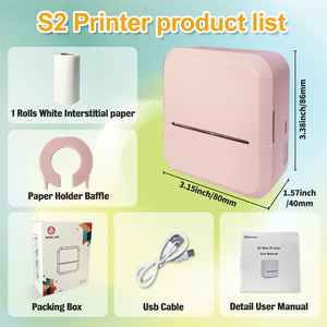 Xách tay mini nhiệt máy in nhãn Chứng Khoán Lưu ý nhãn Túi máy in - Product Image 2