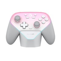 Manette de jeu sans fil GameSir T4N Super Nova Pro pour PC avec connectivité Bluetooth, joysticks à effet Hall, gâchettes analogiques et moteur de vibration