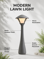 Lampe à bollard LED basse tension 12W DC24V, IP65 étanche, pour extérieur, jardin, allée, lit de fleurs