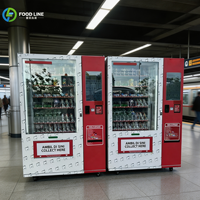 Système de travail multi-étapes pour la sélection d'articles et les tâches de distribution automatisée – Distributeur automatique de snacks et de boissons