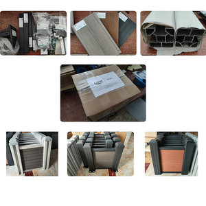 Clôture en composite bois-plastique pas cher / panneau de clôture en WPC à vendre - Product Image 6