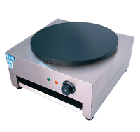 Machine à crêpes électrique Offre Spéciale en acier inoxydable cuisson crêpe commerciale en fonte faisant la machine