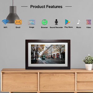 15.6 "inch Khung ảnh kỹ thuật số IPS màn hình 1920x1080 Album ảnh điện tử 32GB LCD chia sẻ hình ảnh/<span class=keywords><strong>video</strong></span> thông qua miễn phí fraameo ứng dụng - Product Image 6