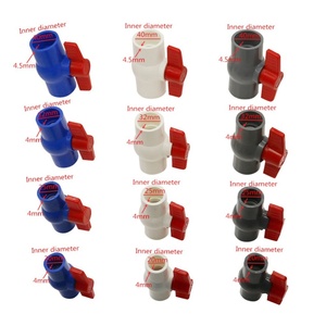 Conexión de válvula de agua para jardín de 20-50 mm para válvula de bola de cuarto de vuelta, sistema de accesorios para tuberías de jardín - Product Image 3