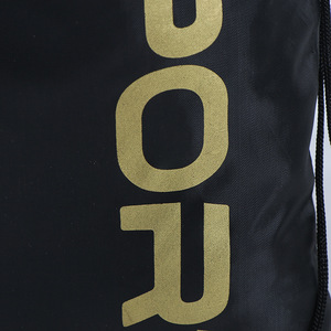 Khuyến mại 34*42cm Polyester thể thao dây kéo túi không thấm nước dày biểu tượng tùy chỉnh vải/bông lót phòng tập thể dục chuỗi quà tặng mang - Product Image 2