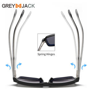 Lunettes de soleil magnétiques Greyjack, monture TR90, polarisées, protection contre la lumière bleue, unisexe, monture complète, protection UV à 100% - Product Image 2