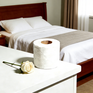OEM ODM Best <strong>Angel</strong> Soft Custom Size Non Fluorescent China Virgin Wood Pulp <strong>Bath</strong> Tissue Paper Roll, 12.5gx4ply,105mmH - Product Image 1