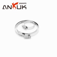 Collier de serrage américain en acier inoxydable SS304 réglable de 33 mm à 57 mm pour flexibles d'admission d'air de véhicule