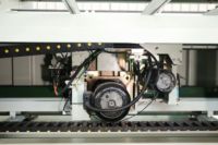 Machine de découpe de panneaux de bois, Scie à panneaux CNC, Scie à table informatisée, Scie à poutre coulissante automatique pour le travail du bois et la fabrication de meubles