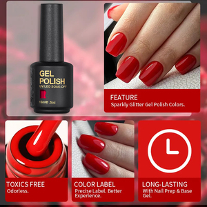 Envío Directo esmalte <span class=keywords><strong>de</strong></span> <span class=keywords><strong>uñas</strong></span> <span class=keywords><strong>de</strong></span> Gel barniz semipermanente híbrido Salón <span class=keywords><strong>de</strong></span> Arte <span class=keywords><strong>de</strong></span> <span class=keywords><strong>uñas</strong></span> 60 <span class=keywords><strong>colores</strong></span> brillo 15ml Soak Off UV LED Gel polaco - Product Image 5