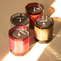 Mescente vente en gros bougies parfumées de parfum de maison de marque privée personnalisées ensembles de cadeaux de diffuseur de roseau