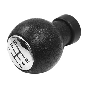 Pomo de palanca de cambios de coche Sirui, cuero, plateado electrochapado, 5 velocidades, para Suzuki Swift - Product Image 3