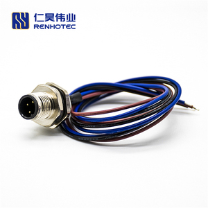 <span class=keywords><strong>RCA</strong></span> ถึง M12สายวิดีโอ4พิน M12สายเชื่อมต่อเซ็นเซอร์กันน้ำ - Product Image 4