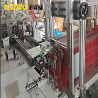 Machine automatique de fabrication de boîtes à mouchoirs, machine de collage et d'emballage de boîtes à papier pour serviettes, machine d'emballage de boîtes de mouchoirs en carton