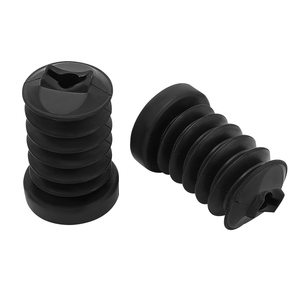 Accessoires de <span class=keywords><strong>moto</strong></span> couverture de bottes de fourche arrière en caoutchouc noir adaptée à la plupart des amortisseurs <span class=keywords><strong>Harley</strong></span> Touring FLHR/C FLTRX 1997-2013 - Product Image 3