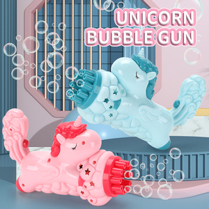 Máquina de Burbujas Automática de Plástico con Diseño de Unicornio de 10 Agujeros ENJOY <span class=keywords><strong>STAR</strong></span>, Pistola Gatling de Burbujas de Jabón, Regalo para Niños - Product Image 2