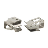 Clip de fixation pour câble photovoltaïque 4 mm² en acier inoxydable résistant aux UV, installation rapide, gestion des câbles, fixation de fils