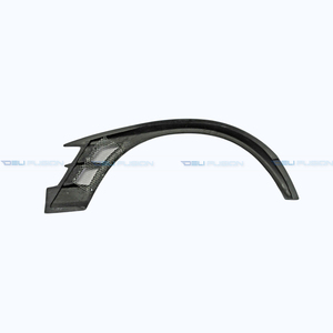 Pour Mitsubishi Evolution EVO 8 9 CT9A VTX Cyber Style 2001-2007, extensions d'ailes avant larges en fibre de carbone - Product Image 4
