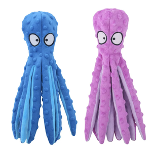 Nuevo Juguete de Peluche para Perros JSDCT003, Juguete Masticable con Forma de Pulpo, Suave, Interactivo, Accesorio para Mascotas - Product Image 1