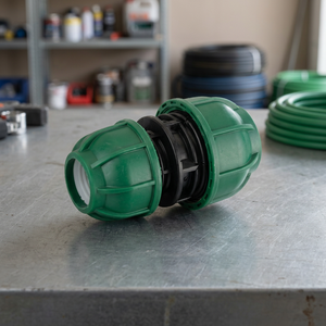 ข้อต่อลดขนาดแบบอัดแรงดัน SAP Ring Design PE/HDPE ท่อวัสดุ PP บริสุทธิ์ 90*75 รุ่น SAP10029075 สำหรับการชลประทานทางการเกษตร - Product Image 3