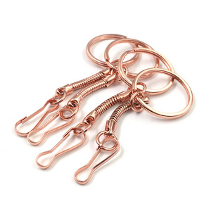 ห่วงโซ่รูปตัวยู4สีคุณภาพสูงพวงกุญแจโลหะอุปกรณ์เสริมสำหรับกระเป๋าโซ่รูปกระดูกงูแบบทำมือ - Product Image 4