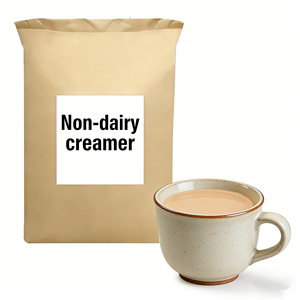 Crema en Polvo Multiusos Sin Lácteos para el Mercado Comercial, Grasa Vegetal para Café y Té con Leche, 25 KG, Precio de Fábrica, Venta al Por Mayor - Product Image 3