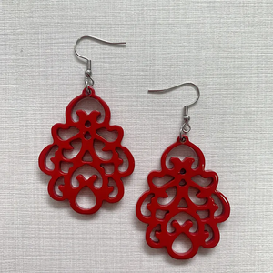 Pendientes de Cuerno de Lacado Estilo Saludable, Bonitos y Hechos a Mano, Productos en Oferta - Product Image 4