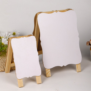 Wooden A Frame Desktop Advertising Board Large And Small <b>Portable</b> For Shop <b>Bar</b> Counter Display Sign - Product Image 1