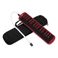 Vente en gros directe d'usine KF-32 Mebet Orgue à bouche 32 touches de haute qualité Rouge et Noir - Sac de transport pour piano en EVA