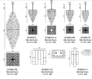 Đèn treo thủy tinh cao cấp có thể tùy chỉnh, đèn thả và đèn chùm thủy tinh thanh lịch - Product Image 4