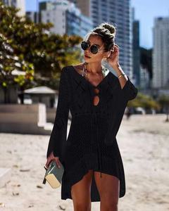 <span class=keywords><strong>Robe</strong></span> résille Crochet dissimulation <span class=keywords><strong>maillot</strong></span> de bain <span class=keywords><strong>maillot</strong></span> de bain <span class=keywords><strong>robe</strong></span> de plage couvrir 2025 Sexy Bikini maillots de bain plage couverture Ups pour les femmes - Product Image 6