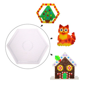 Offre Spéciale : Jouets éducatifs artisanaux pour enfants – Perles Hama de 5 mm <span class=keywords><strong>à</strong></span> <span class=keywords><strong>repasser</strong></span>, planche <span class=keywords><strong>à</strong></span> clous transparente pour la création, perles Perler de 5 mm - Product Image 5