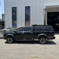 Couverture de benne à enroulement manuel rétractable pour Nissan Navara D40, en alliage d'aluminium, pour flotte utilitaire