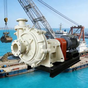 Bomba de Lodos Centrífuga CDHB Resistente a la Corrosión, 100m de Altura de Elevación, 10 hp, para Dragado de Ríos y Puertos - Product Image 1