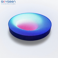 Pantalla LED circular de alta calidad SKYSEEN, tamaño personalizable, portátil y fácil de llevar para reproducción de vídeo comercial