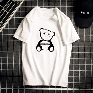 Camisetas de Anime Extra Grandes Personalizadas con Estampado de Algodón en Colores Pastel Surtidos 2022 para Hombre - Product Image 2
